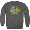 Image for Shazam Crewneck - Power Bolt on Charcoal