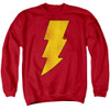 Image for Shazam Crewneck - Shazam Logo Distressed