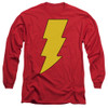Image for Shazam Long Sleeve T-Shirt - Shazam Logo