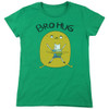 Image for Adventure Time Woman's T-Shirt - Bro Hug