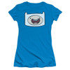 Image for Adventure Time Girls T-Shirt - Finn Head
