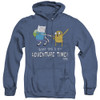 Image for Adventure Time Heather Hoodie - Fist Bump