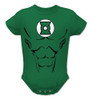 Green Lantern Costume Infant Baby Creeper