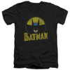Image for Batman V-Neck T-Shirt Circle Bat