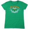 Image for Aquaman Woman's T-Shirt - Aquaman Splash