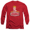 Image for Aquaman Long Sleeve T-Shirt - Aquaman Sign