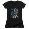 Image for Aquaman Girls V Neck T-Shirt - Aquaman #1