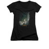 The Hobbit Girls V Neck T-Shirt - At Smaug's Door