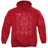 Image for Voltron Hoodie - Voltron Schematic