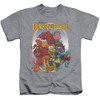 Fraggle Rock Kids T-Shirt - Group Hug on Grey