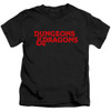 Image for Dungeons and Dragons Kids T-Shirt - Type Logo