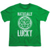 Image for Dungeons and Dragons Youth T-Shirt - Naturally Lucky