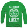 Image for Dungeons and Dragons Long Sleeve T-Shirt - Naturally Lucky