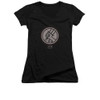 Hellboy II Girls V Neck T-Shirt - Mignola Style Logo