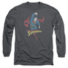 Image for Superman Long Sleeve T-Shirt - Desaturated Superman