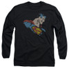 Image for Superman Long Sleeve T-Shirt - Lite Brite Superman