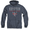 Image for Superman Heather Hoodie - Krypton Lifting