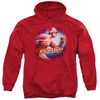 Image for Flash Hoodie - Fastest Man on Red