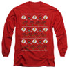 Image for Flash Long Sleeve T-Shirt - The Flash Ugly Christmas Sweater