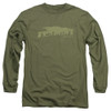 Image for Lord of the Rings Long Sleeve T-Shirt - The Fellowship on Military Green