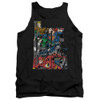 Image for Justice League of America Tank Top - Lettered League