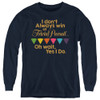 Image for Trivial Pursuit Youth Long Sleeve T-Shirt - I Always Win