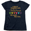 Image for Trivial Pursuit Woman's T-Shirt - I Always Win