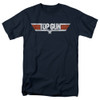 Image for Top Gun T-Shirt - Logo Distressed