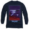 Image for Top Gun Long Sleeve T-Shirt - Clouds
