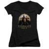 Image for Stargate Girls V Neck T-Shirt - SG1 Team