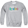 Image for Rubik's Cube Crewneck - Old School Print