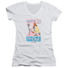 Image for Pink Panther Girls V Neck T-Shirt - Say Oui