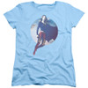 Image for Supergirl Woman's T-Shirt - Cloudy Circle