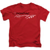 Image for Pontiac Kids T-Shirt - Red Pontiac Racing