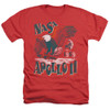 Image for NASA Heather T-Shirt - Apollo 11 on Red