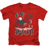 Image for NASA Kids T-Shirt - Apollo 11 on Red