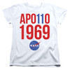 Image for NASA Womans T-Shirt - 1969