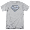 Image for Superman T-Shirt - Carolina Blue & Navy Shield