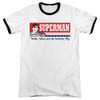 Image for Superman Ringer - Superman for President on White