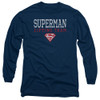 Image for Superman Long Sleeve T-Shirt - Lifting Team