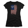 Image for Superman Girls T-Shirt - Old Glory Shield
