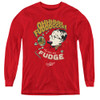 Image for A Christmas Story Youth Long Sleeve T-Shirt - Fudge