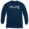 Image for Animal House Long Sleeve T-Shirt - College