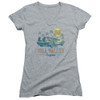 Image for Back to the Future Girls V Neck T-Shirt - 85