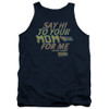 Image for Back to the Future Tank Top - Say Hi