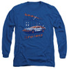 Image for Back to the Future Long Sleeve T-Shirt - Lightning Strikes
