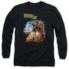 Image for Back to the Future Long Sleeve T-Shirt - BTTF III Poster Logo