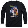 Image for Back to the Future Long Sleeve T-Shirt - BTTF II Poster Logo