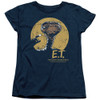 Image for ET the Extraterrestrial Woman's T-Shirt - Moon Frame