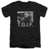 Image for Friday the 13th V-Neck T-Shirt TGIF